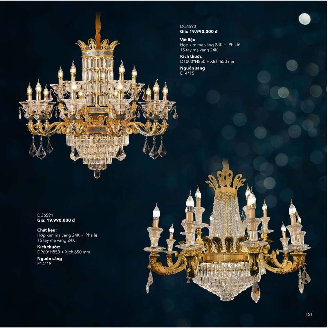 Đèn trang trí ZEMBA Lighting Catalogue và Bảng giá mới nhất /Page 